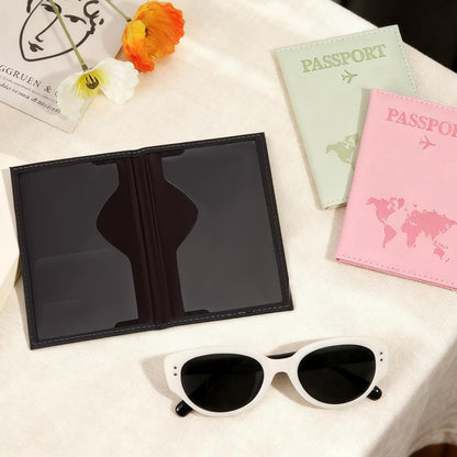 3Pcs Passport Holder for Travel, Family Passport Cover