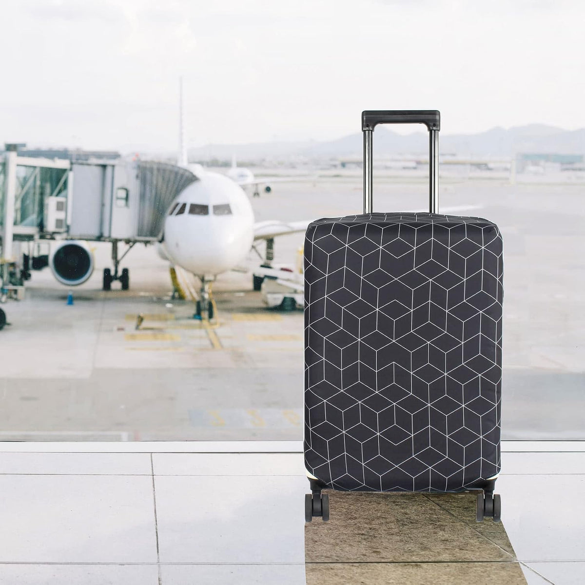 Travel Luggage Cover Suitcase Protector Fits 18-22 Inch, S