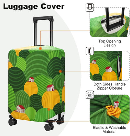 Travel Luggage Cover Suitcase Protector Fits 18-22 Inch, S