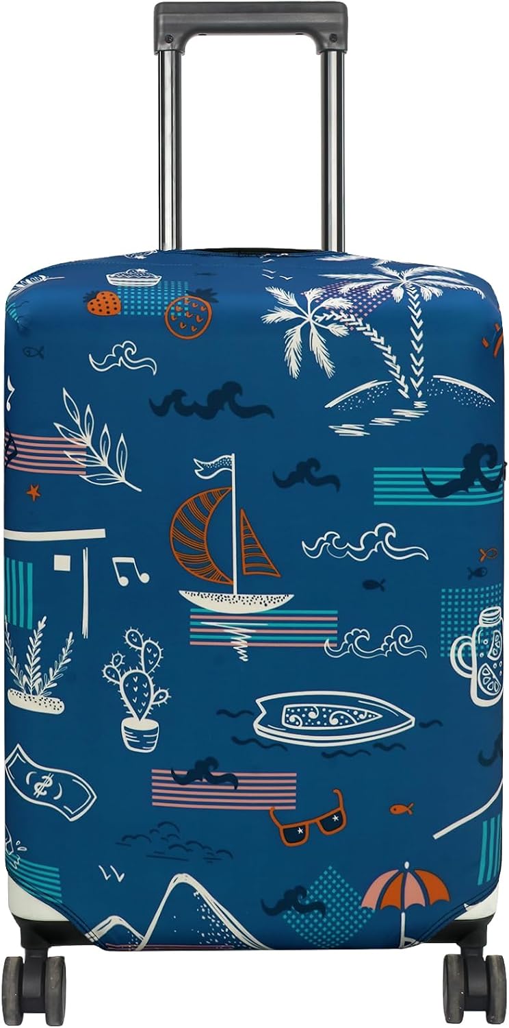 Travel Luggage Cover Suitcase Protector Fits 18-22 Inch, S