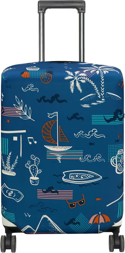 Travel Luggage Cover Suitcase Protector Fits 18-22 Inch, S