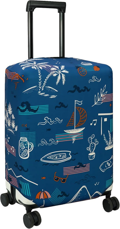 Travel Luggage Cover Suitcase Protector Fits 18-22 Inch, S