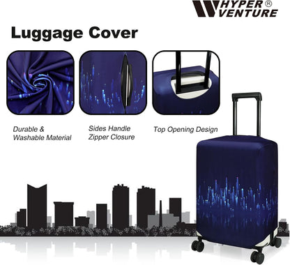 Travel Luggage Cover Suitcase Protector Fits 18-22 Inch, S