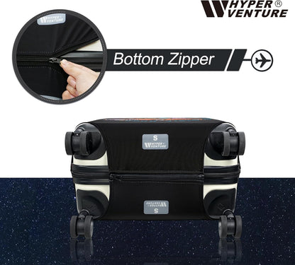 Travel Luggage Cover Suitcase Protector Fits 18-22 Inch, S