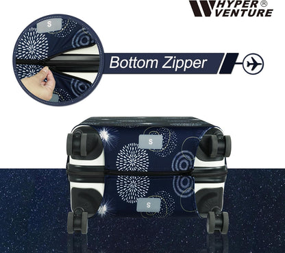 Travel Luggage Cover Suitcase Protector Fits 18-22 Inch, S