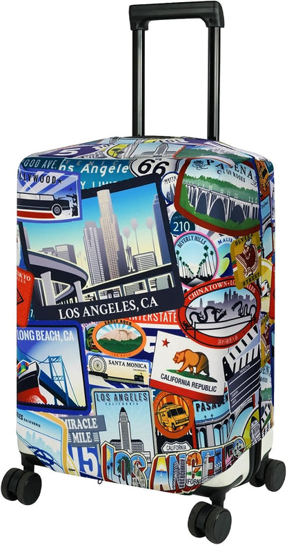 Travel Luggage Cover Suitcase Protector Fits 18-22 Inch, S