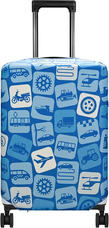 Travel Luggage Cover Suitcase Protector Fits 18-22 Inch, S