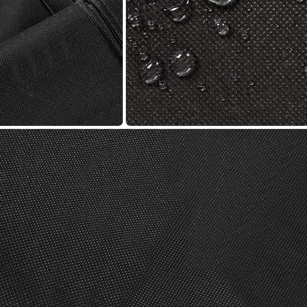 54" Garment Bag with Extra Large Pockets for Travel, Gusseted Suit Cover Mens Womens Foldable Hanging Bags for Clothes Shirts Dresses Coats
