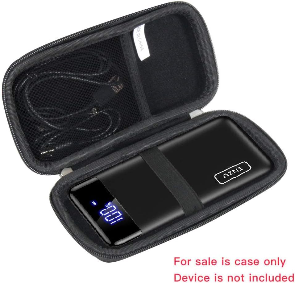 Hard Travel Case for INIU 20000mAh Laptop Power Bank Compact 65W PD Dual Fast Charging Portable Charger
