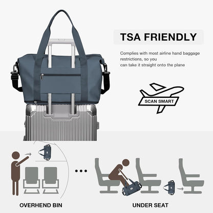 Travel Tote Bags For Women,Carry On Duffel Bag For Airplanes Weekender