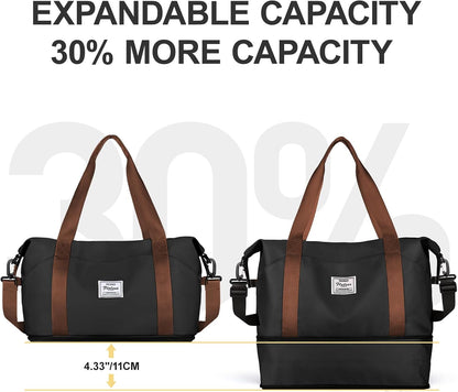Travel Tote Bags For Women,Carry On Duffel Bag For Airplanes Weekender