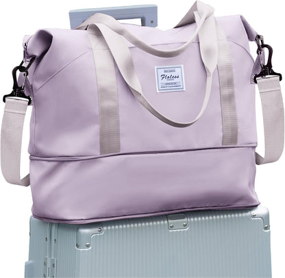 Travel Tote Bags For Women,Carry On Duffel Bag For Airplanes Weekender