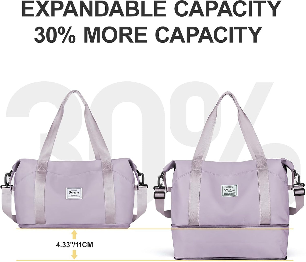 Travel Tote Bags For Women,Carry On Duffel Bag For Airplanes Weekender