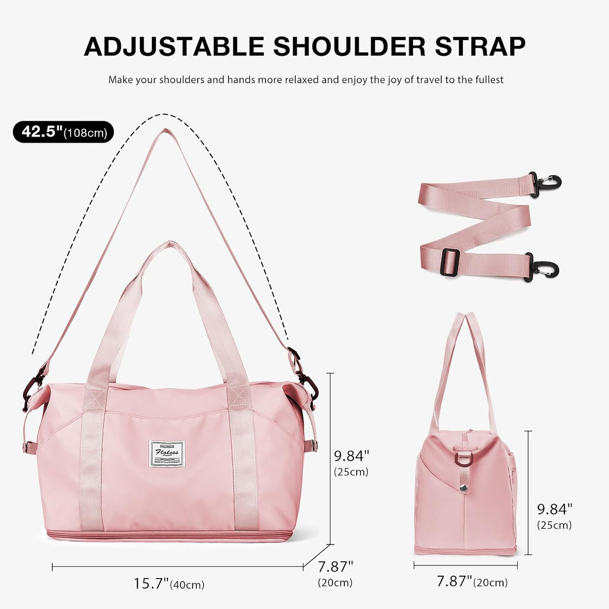 Travel Tote Bags For Women,Carry On Duffel Bag For Airplanes Weekender