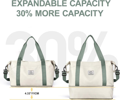 Travel Tote Bags For Women,Carry On Duffel Bag For Airplanes Weekender