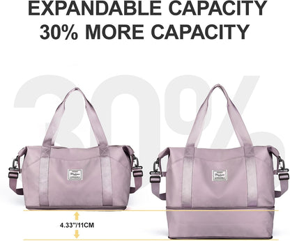 Travel Tote Bags For Women,Carry On Duffel Bag For Airplanes Weekender