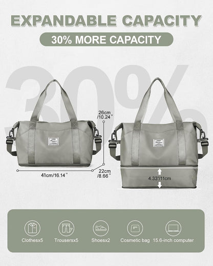 Travel Tote Bags For Women,Carry On Duffel Bag For Airplanes Weekender