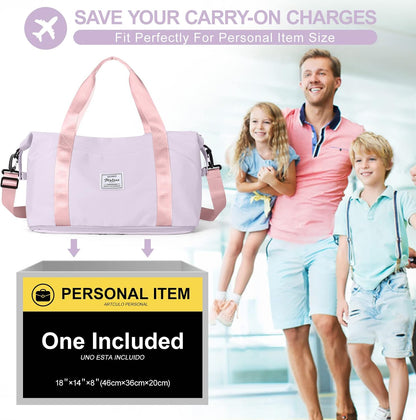 Travel Tote Bags For Women,Carry On Duffel Bag For Airplanes Weekender