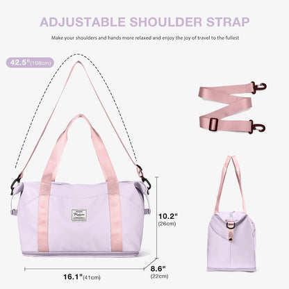 Travel Tote Bags For Women,Carry On Duffel Bag For Airplanes Weekender