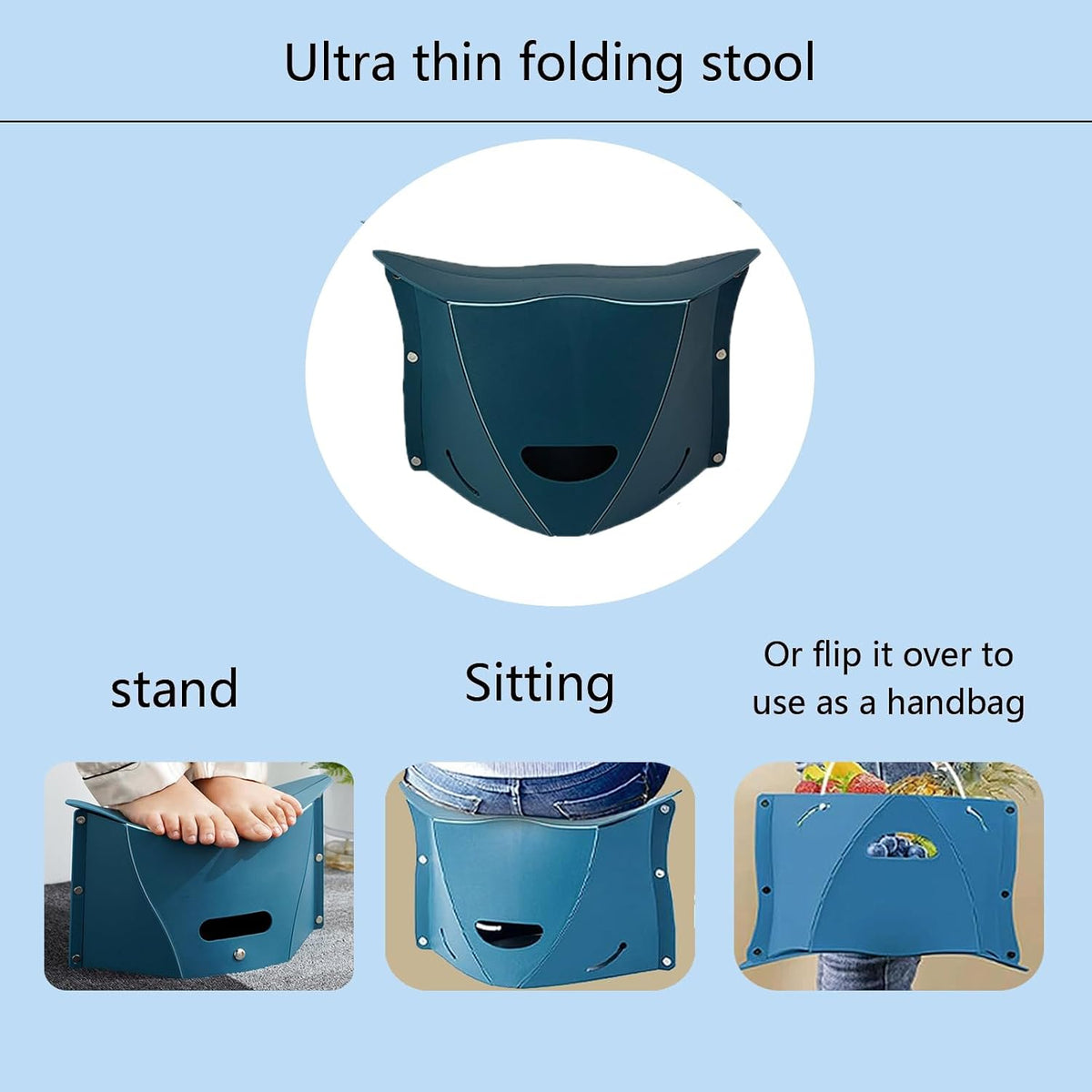 Travel Foot Rest for Airplane,Airplane Foot Rest,Portable Folding Stool