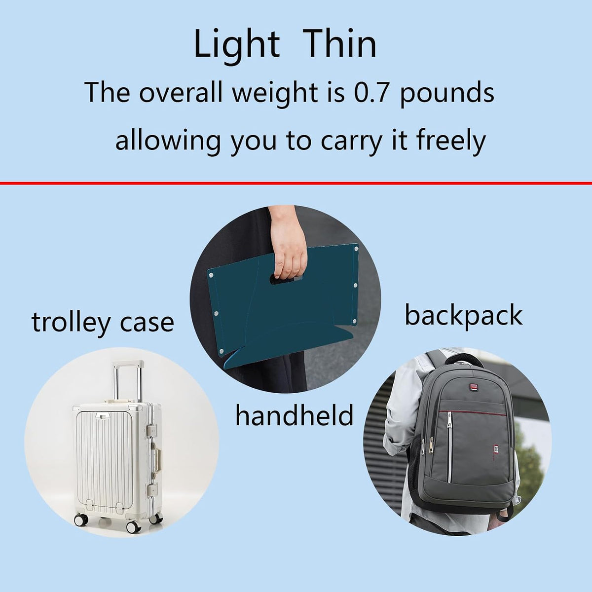 Travel Foot Rest for Airplane,Airplane Foot Rest,Portable Folding Stool