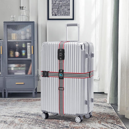 Travelkin Luggage Straps TSA Approved, Suitcase Straps with TSA Lock