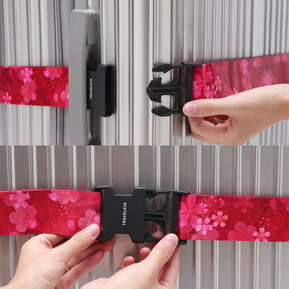 Travelkin Luggage Straps TSA Approved, Suitcase Straps with TSA Lock