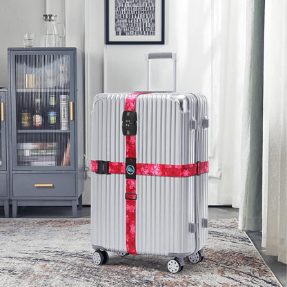 Travelkin Luggage Straps TSA Approved, Suitcase Straps with TSA Lock