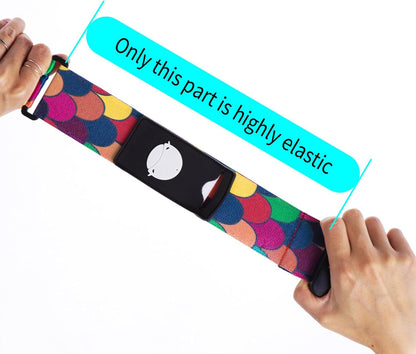 Travelkin Luggage Straps TSA Approved, Suitcase Straps with TSA Lock