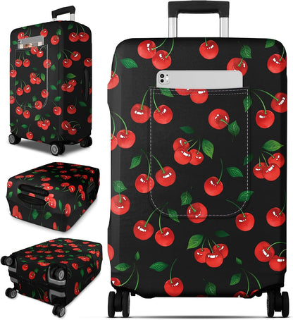 Luggage Cover for Suitcase Tsa Approved Protector - Luggage Sleeve Large Suit Case Cover Travel Stretch Baggage Case Protective Washable Fit 18-32 Inch Spaceship M