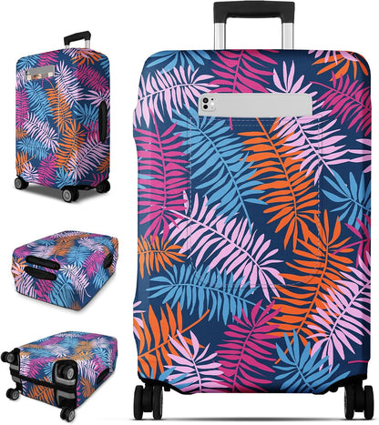 Luggage Cover for Suitcase Tsa Approved Protector - Luggage Sleeve Large Suit Case Cover Travel Stretch Baggage Case Protective Washable Fit 18-32 Inch Spaceship M
