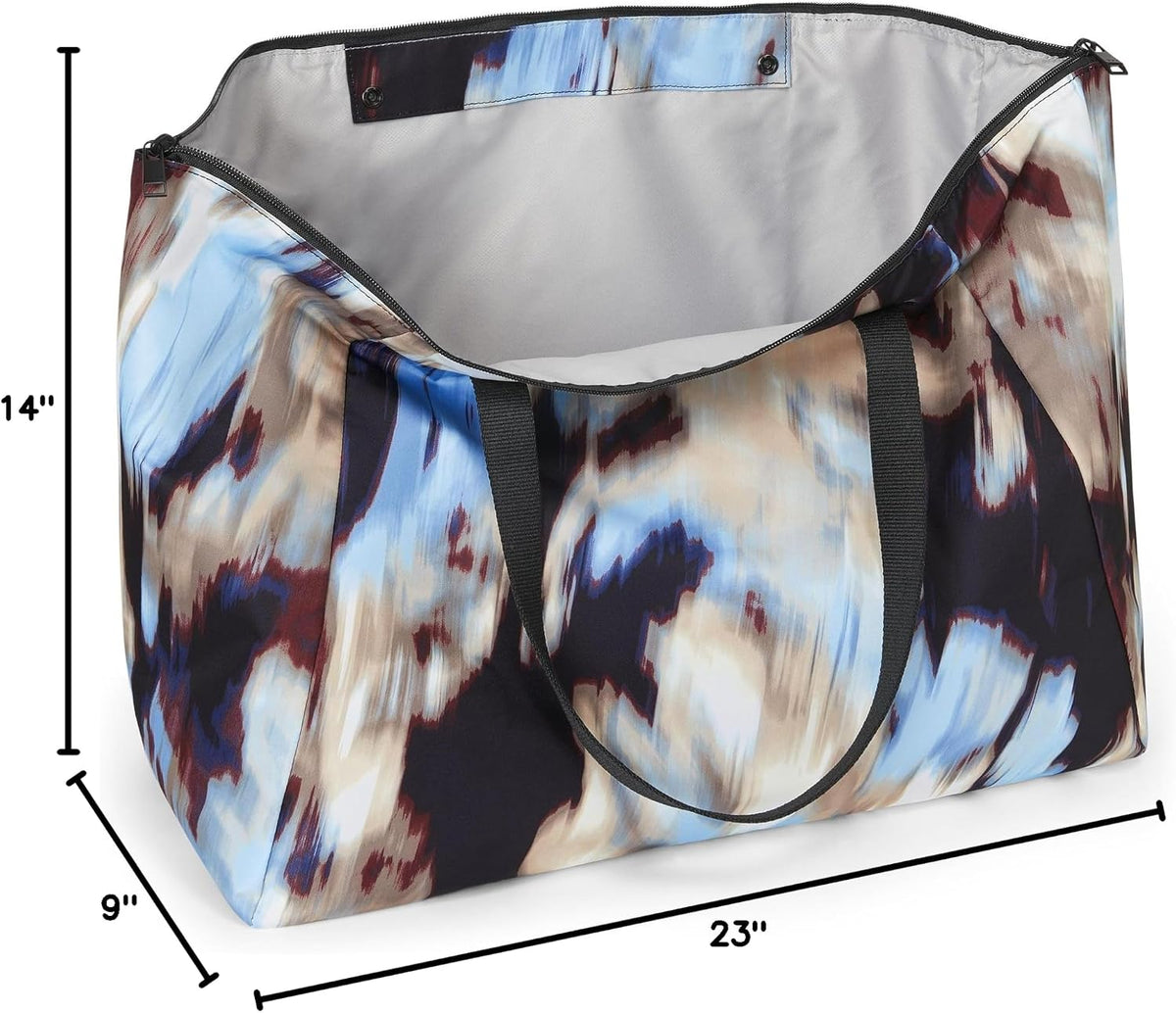 Just In Case Tote - Packable Travel Tote Bag for Women & Men - Carry Travel Accessories Easily