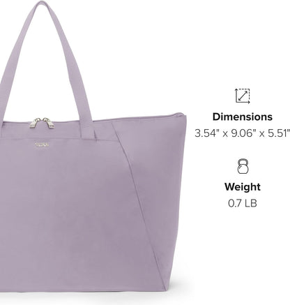 Just In Case Tote - Packable Travel Tote Bag for Women & Men - Carry Travel Accessories Easily