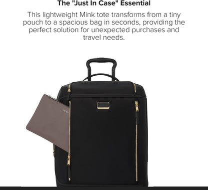 Just In Case Tote - Packable Travel Tote Bag for Women & Men - Carry Travel Accessories Easily