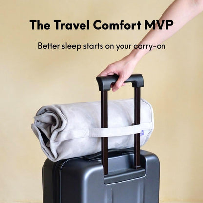 Travel Deep Sleep Pillow – Compact Memory Foam Neck Pillow for Sleeping, Portable Pillow for Hotels, Camping, Side & Back Sleepers, On-the-Go – Wellness Green