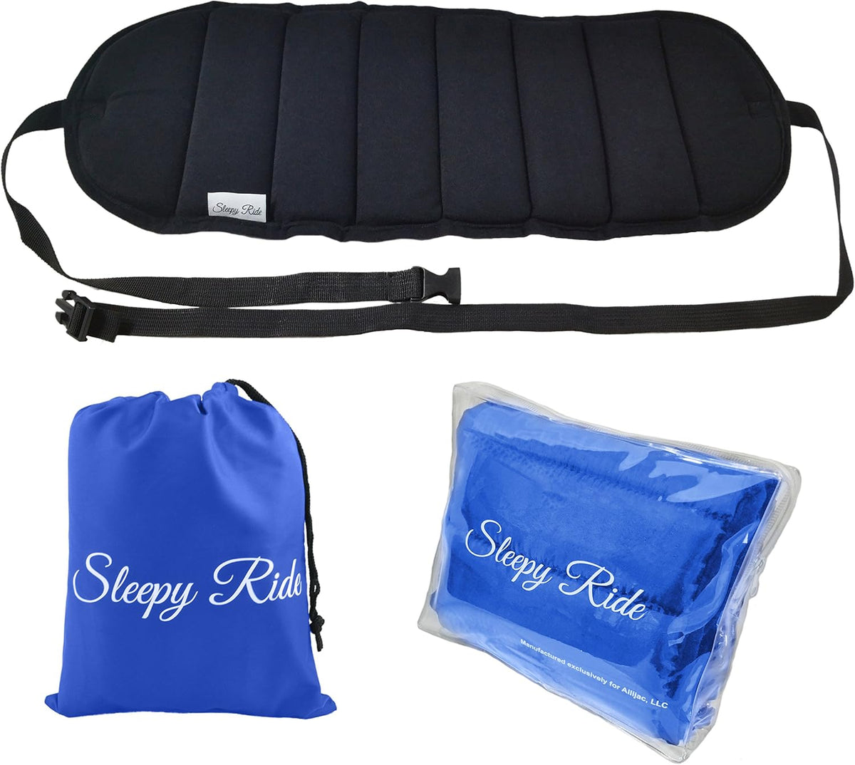Airplane Footrest Made with Premium Memory Foam - Airplane Travel Accessories - Helps to Prevent Swelling and Soreness - Provides Comfort for Shorter Legs (Jet Black)
