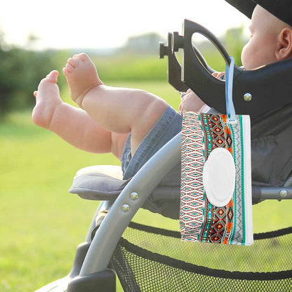 3 Pack Baby Wipes Dispenser Portable Wet Wipe Dispenser Bag Reusable Travel Baby Wipes Container Refillable Wet Wipe Carrying Case Holder for Diaper Bag Lightweight Travel Wipes Dispenser Cases