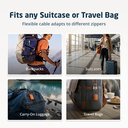TSA Approved Luggage Locks, Travel Combination Cable Locks