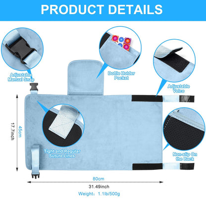Toddler Airplane Bed, Kids Airplane Seat Extender Travel Bed, Kids Airplane Travel Essentials, Airplane Must Have for Toddlers, Portable Plane Foot Rest for Flights