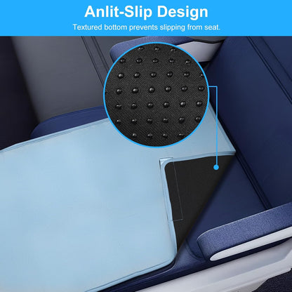 Toddler Airplane Bed, Kids Airplane Seat Extender Travel Bed, Kids Airplane Travel Essentials, Airplane Must Have for Toddlers, Portable Plane Foot Rest for Flights