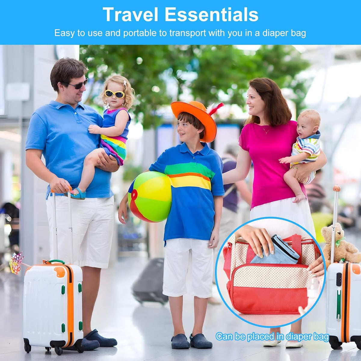 Toddler Airplane Bed, Kids Airplane Seat Extender Travel Bed, Kids Airplane Travel Essentials, Airplane Must Have for Toddlers, Portable Plane Foot Rest for Flights