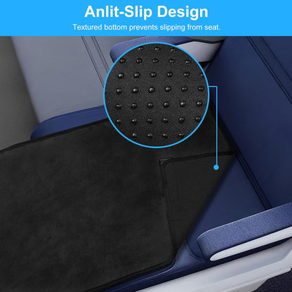 Toddler Airplane Bed, Kids Airplane Seat Extender Travel Bed, Kids Airplane Travel Essentials, Airplane Must Have for Toddlers, Portable Plane Foot Rest for Flights