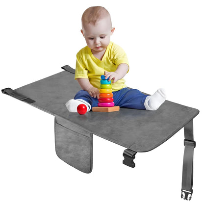 Toddler Airplane Bed, Kids Airplane Seat Extender Travel Bed, Kids Airplane Travel Essentials, Airplane Must Have for Toddlers, Portable Plane Foot Rest for Flights