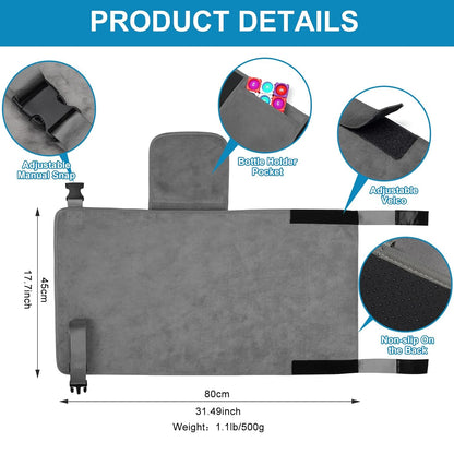 Toddler Airplane Bed, Kids Airplane Seat Extender Travel Bed, Kids Airplane Travel Essentials, Airplane Must Have for Toddlers, Portable Plane Foot Rest for Flights