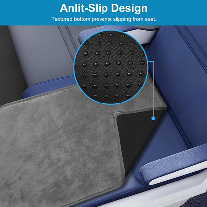 Toddler Airplane Bed, Kids Airplane Seat Extender Travel Bed, Kids Airplane Travel Essentials, Airplane Must Have for Toddlers, Portable Plane Foot Rest for Flights