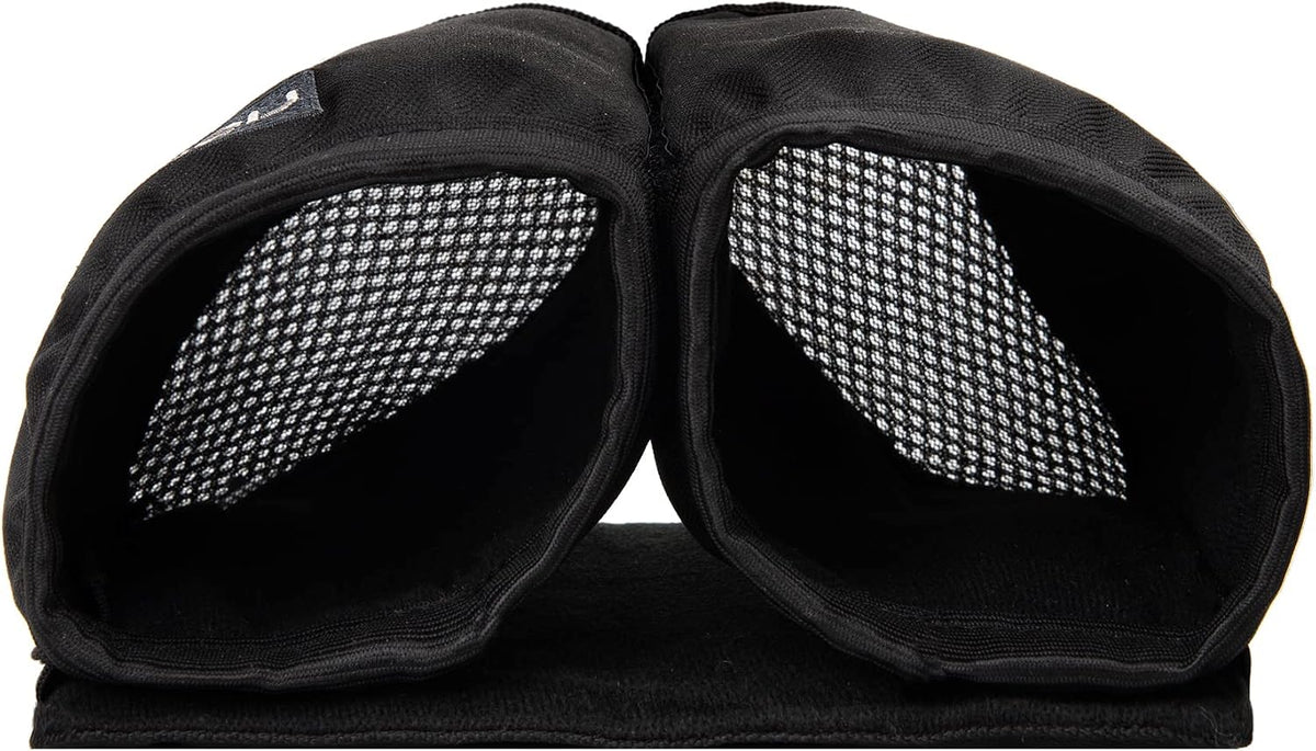 Luggage Travel Cup Holder Free Hand Drink Caddy - Hold Two Coffee Mugs - Fits Roll on Most Suitcase Handles - Gifts for Flight Attendants &Frequent Travelers Accessories Black
