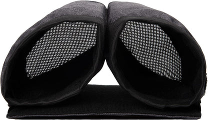 Luggage Travel Cup Holder Free Hand Drink Caddy - Hold Two Coffee Mugs - Fits Roll on Most Suitcase Handles - Gifts for Flight Attendants &Frequent Travelers Accessories Black