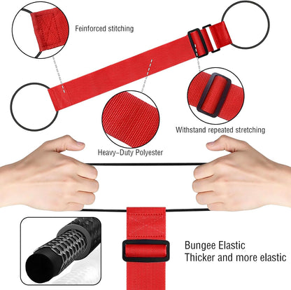 3PCS Luggage Straps,Adjustable Luggage Connector Straps to Two Suitcases