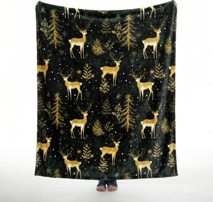 Inc. Travel Blanket, Premium Compact 2-in-1 Airplane Blanket/Pillow, Cow Print