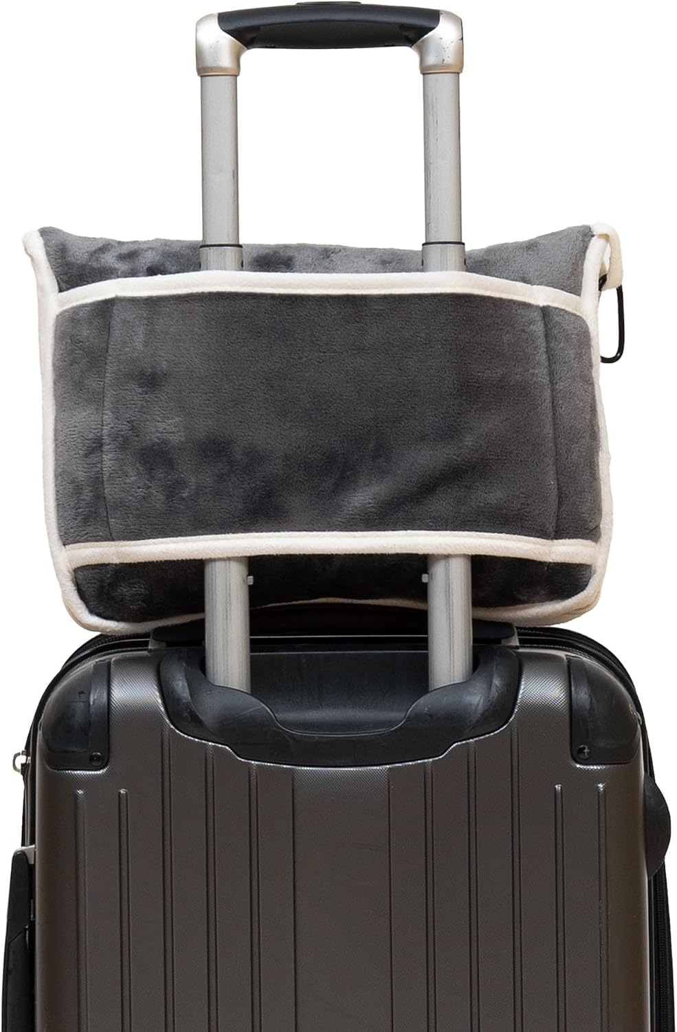 Inc. Travel Blanket, Premium Compact 2-in-1 Airplane Blanket/Pillow, Cow Print